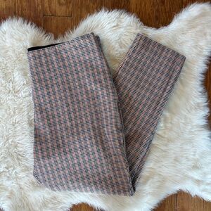 a new day Yellow & Black Houndstooth Cotton Blend Pants